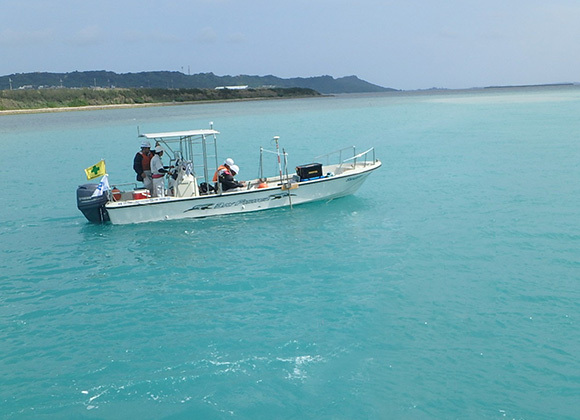 深浅測量の方法